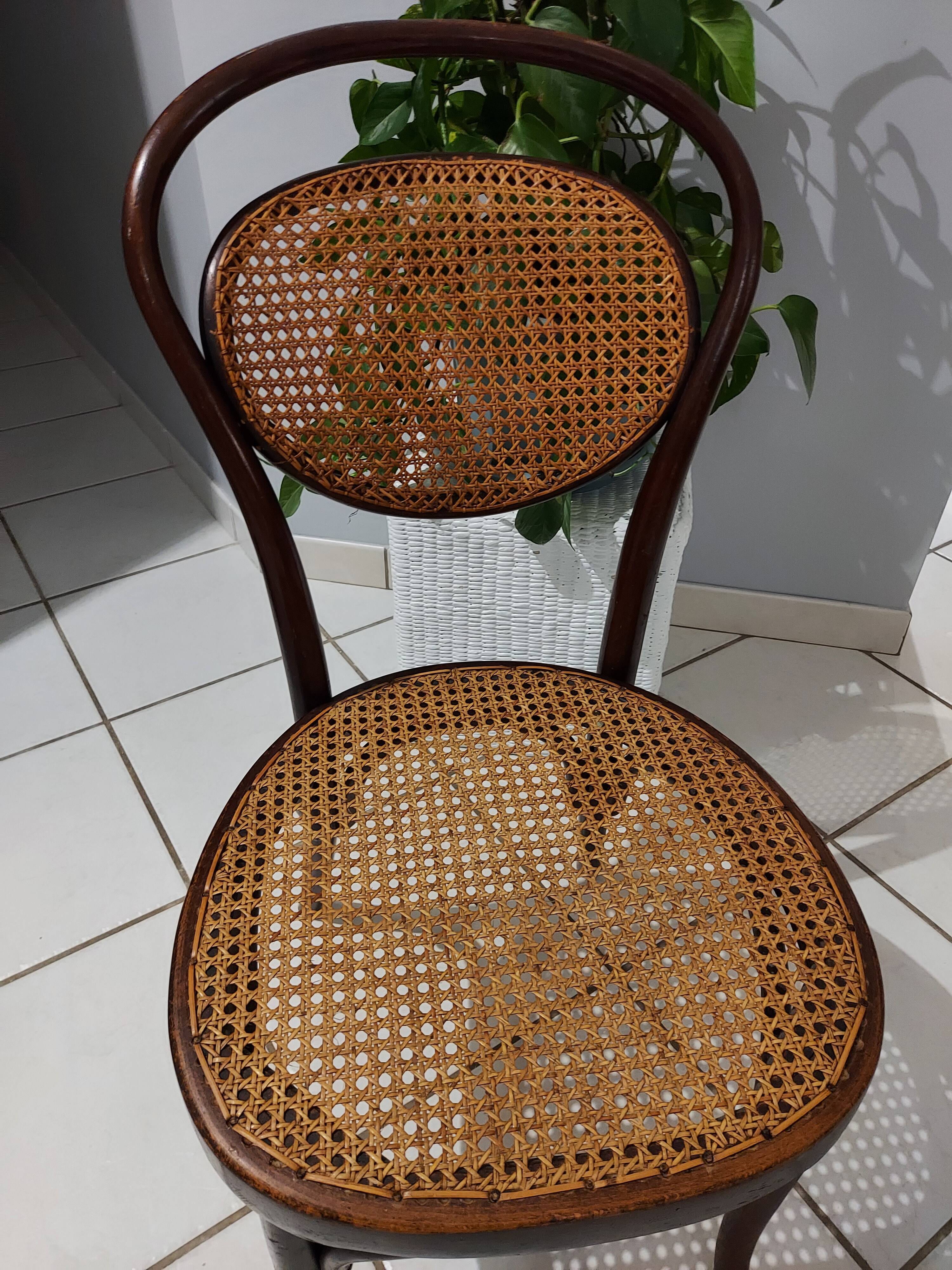 Jacob & Josef Kohn antique 1890 low chair