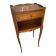Antique nightstand louis xv style cherry wood drawer + vintage case