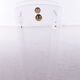 Plexiglass Umbrella Stand Charles Hollis Jones with brass accents, 1970