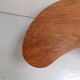 Mid Century moon-shaped coffee table