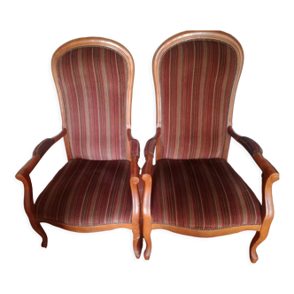 Voltaire armchairs