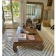 Solid wood coffee table