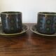 Ensemble de café Arthur Wood Studio Mid Century