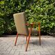 Swedish Mobel Design armchair in rosewood, 1950