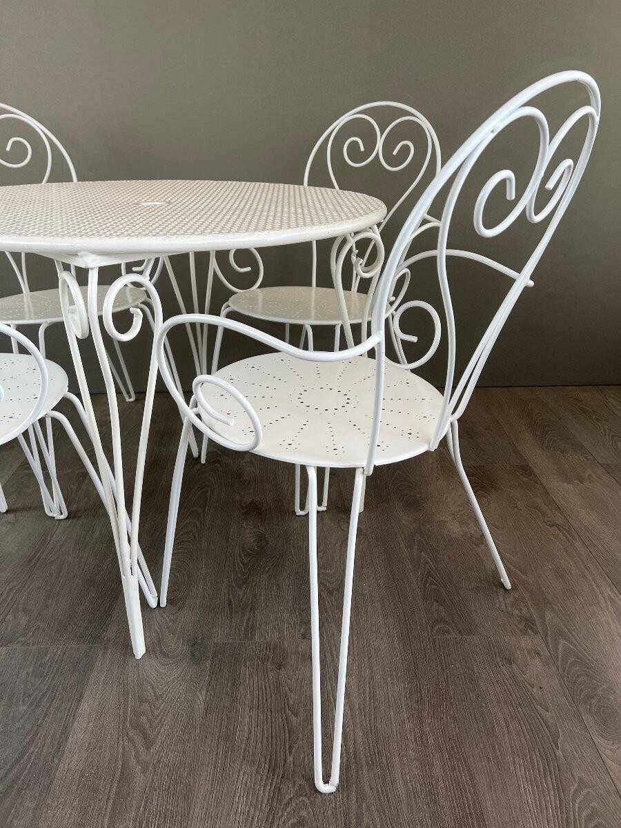 Wrought Iron Garden Furniture, 20th Century