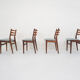 Set of four dining chairs by Topform, The Netherlands 1960's