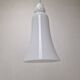 Anni Trenta Luce Chandelier by Venini in White Murano Glass