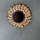 Old bronze basket chandelier with tassels