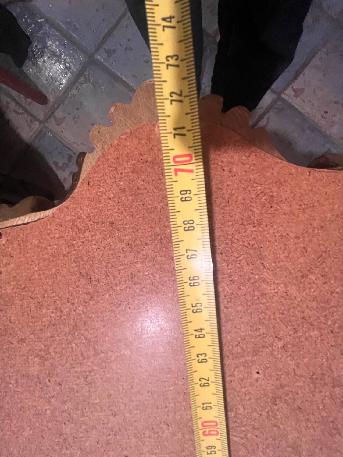 Golden Louis XV style mirror