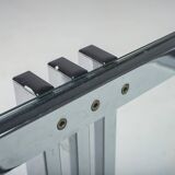 Vintage Coffee Table in Chrome and Glass, 1960s