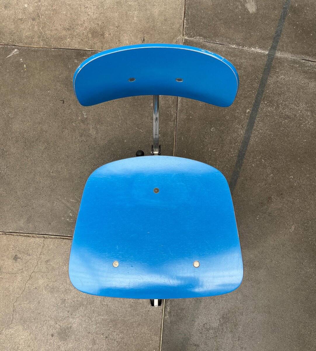 Mid-century Danish architect swivel office chair by Jørgen Rasmussen for Kevi, 1960s.