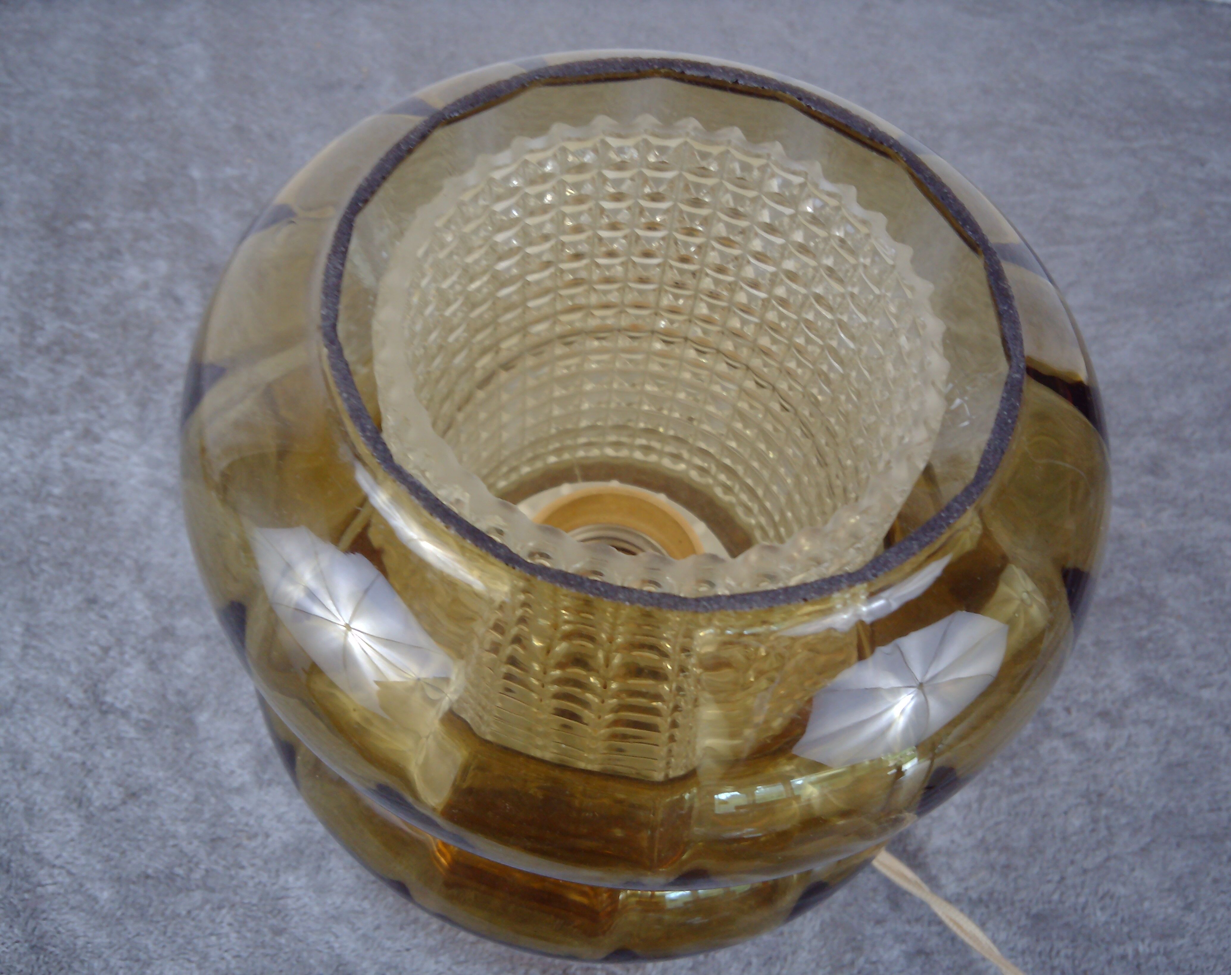 Table lamp "Bubble" by Carl Fagerlund for Orrefors 1960/70's