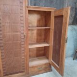 Asymmetrical art deco wardrobe