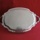 Louis XVI style silver metal plateau