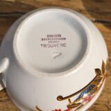 Set of six Digoin cups, Trouvère model