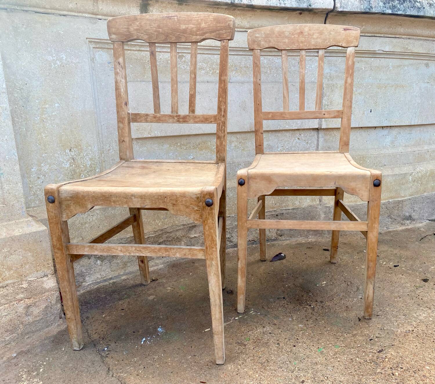 2 bistro chairs by Stella