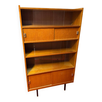 Bibliothèque vitrine vintage