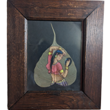 Painting on leaf