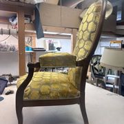Fauteuil Voltaire à crémaillère
