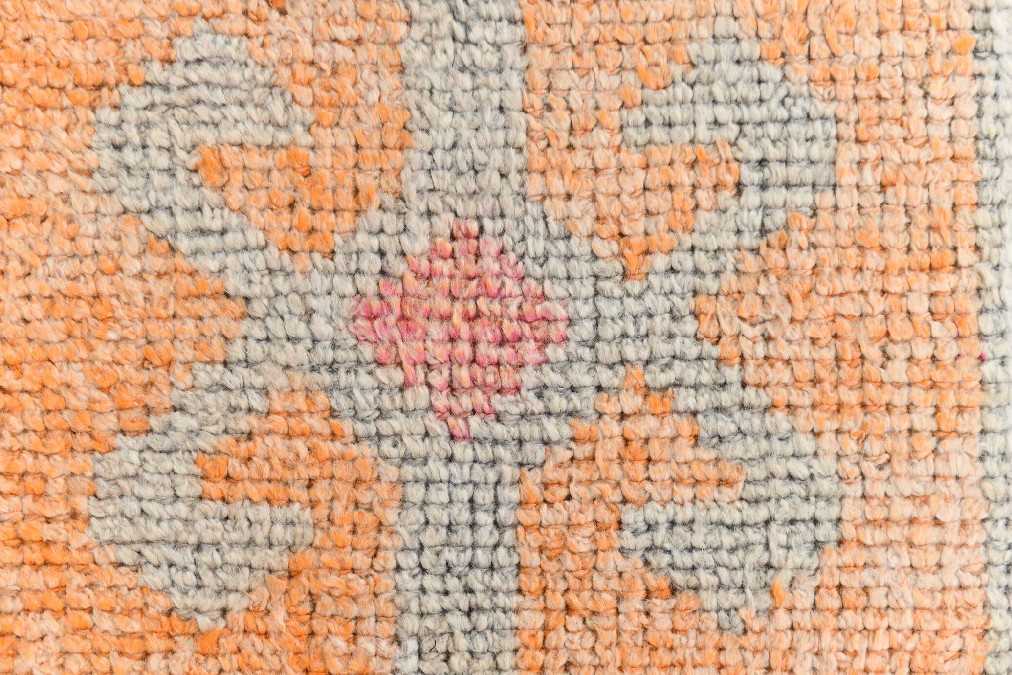 Tapis de couloir vintage turc, 90 x 319 cm
