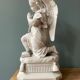 Angelot biscuit of the nineteenth signed
