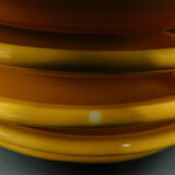6 plates with Faïencerie Haute-Provence compartments