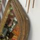 Antique Louis Philippe mirror 65 x 49cm