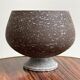 Vintage ceramic "birch bark" planter / flower pot, Chamotte