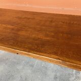 Farmhouse table Scandinavian brutalist dining table vintage 1960s legs com