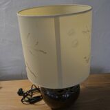 Openwork ceramic lamp