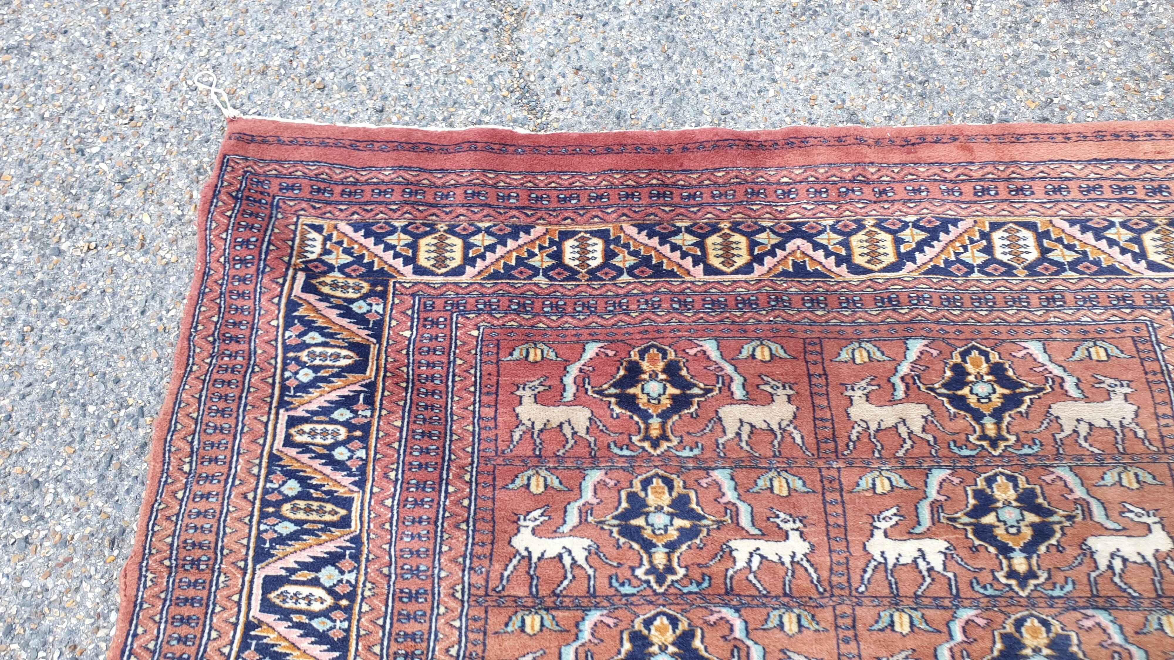Oriental carpets silk wool