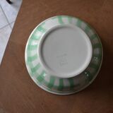 Salins salad bowl, green Croisette model