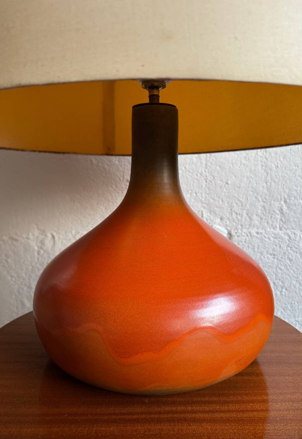 Ceramic lamp by Jacques Lignier from the 1960s.