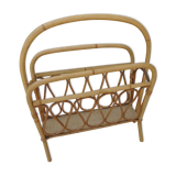 Porte revue en rotin