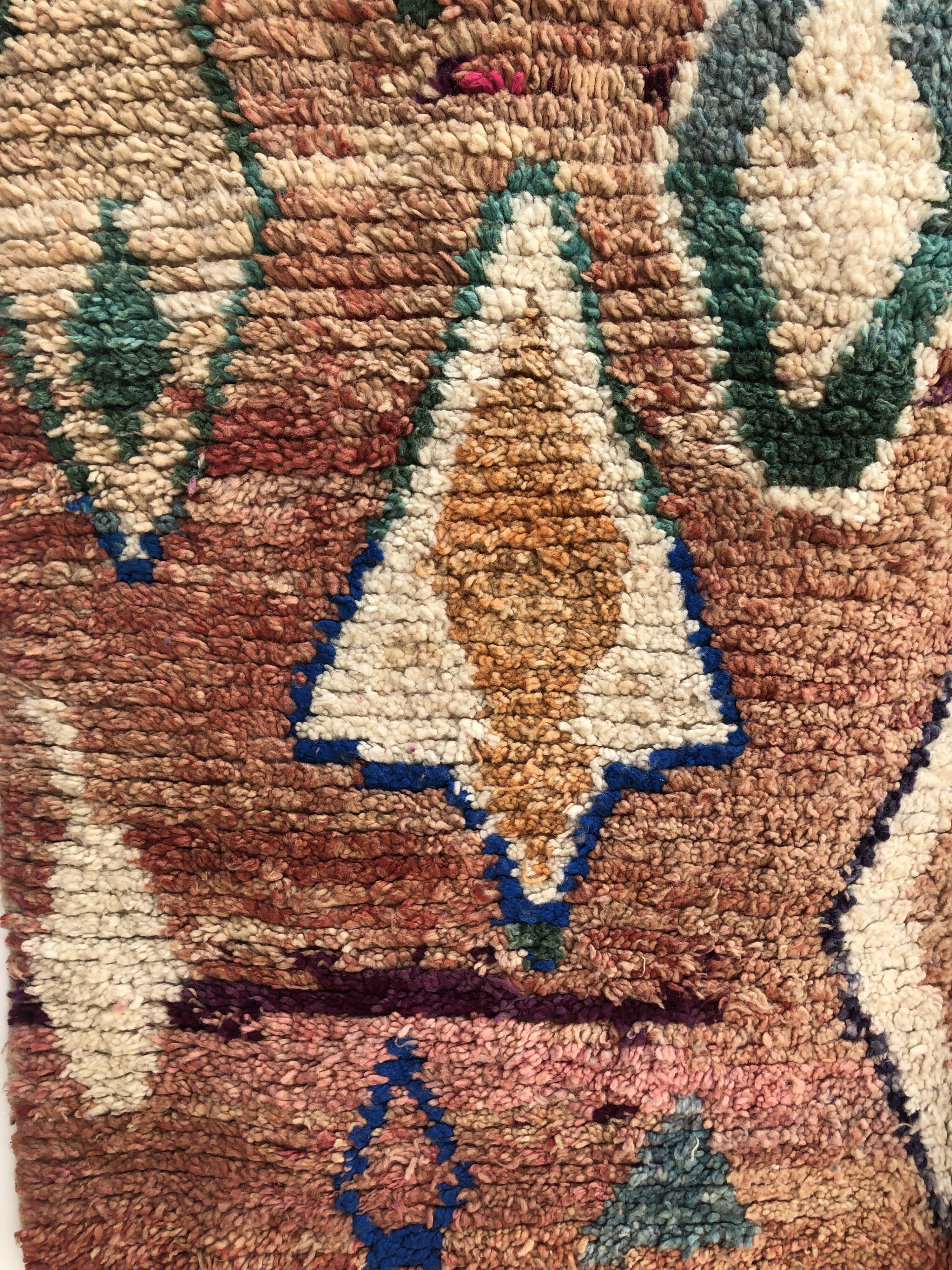 Moroccan Berber carpet Boujaad 2,44x1.46m