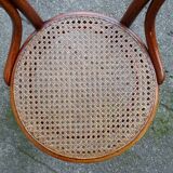 Set of 2 Thonet chairs N°31, 1885, antique cannages