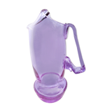 Pichet verre violet vintage