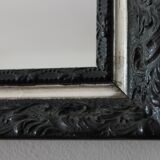 Black and silver mirror