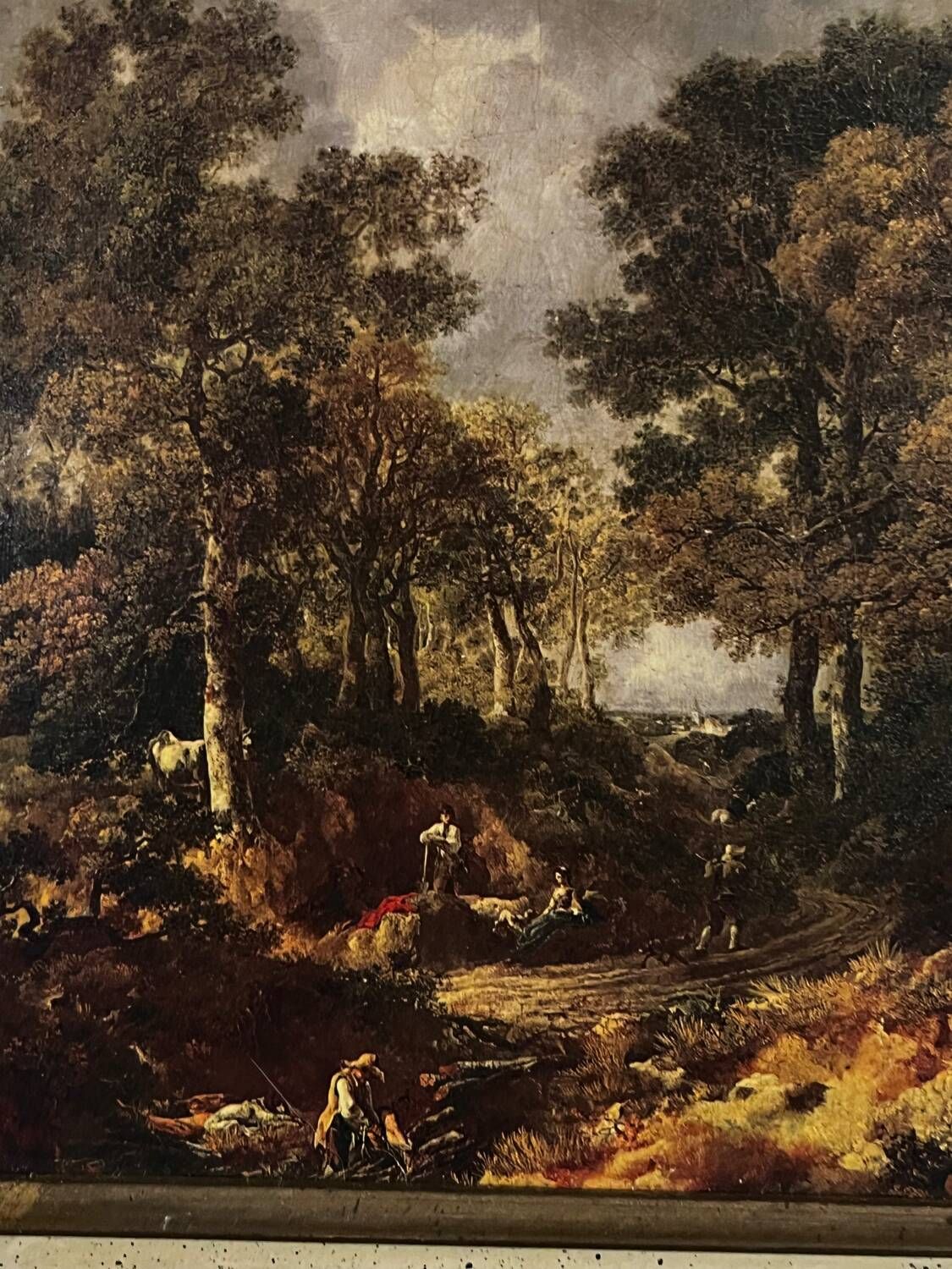 Reproduction of painting – “Cornard Wood (The Forest)” – Thomas Gainsborough