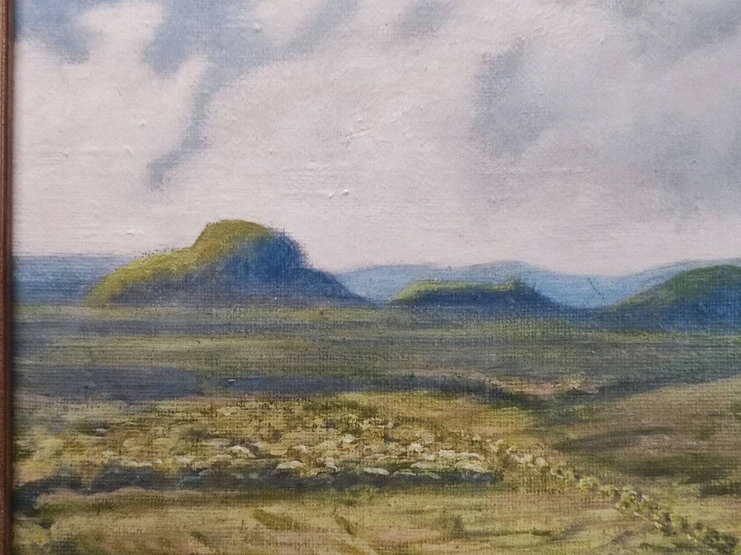 Peinture à l'huile - paysage