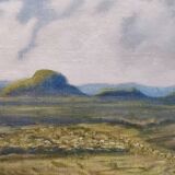 Peinture à l'huile - paysage
