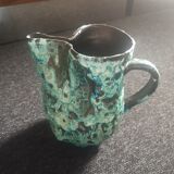 Vallauris lava ceramic pitcher