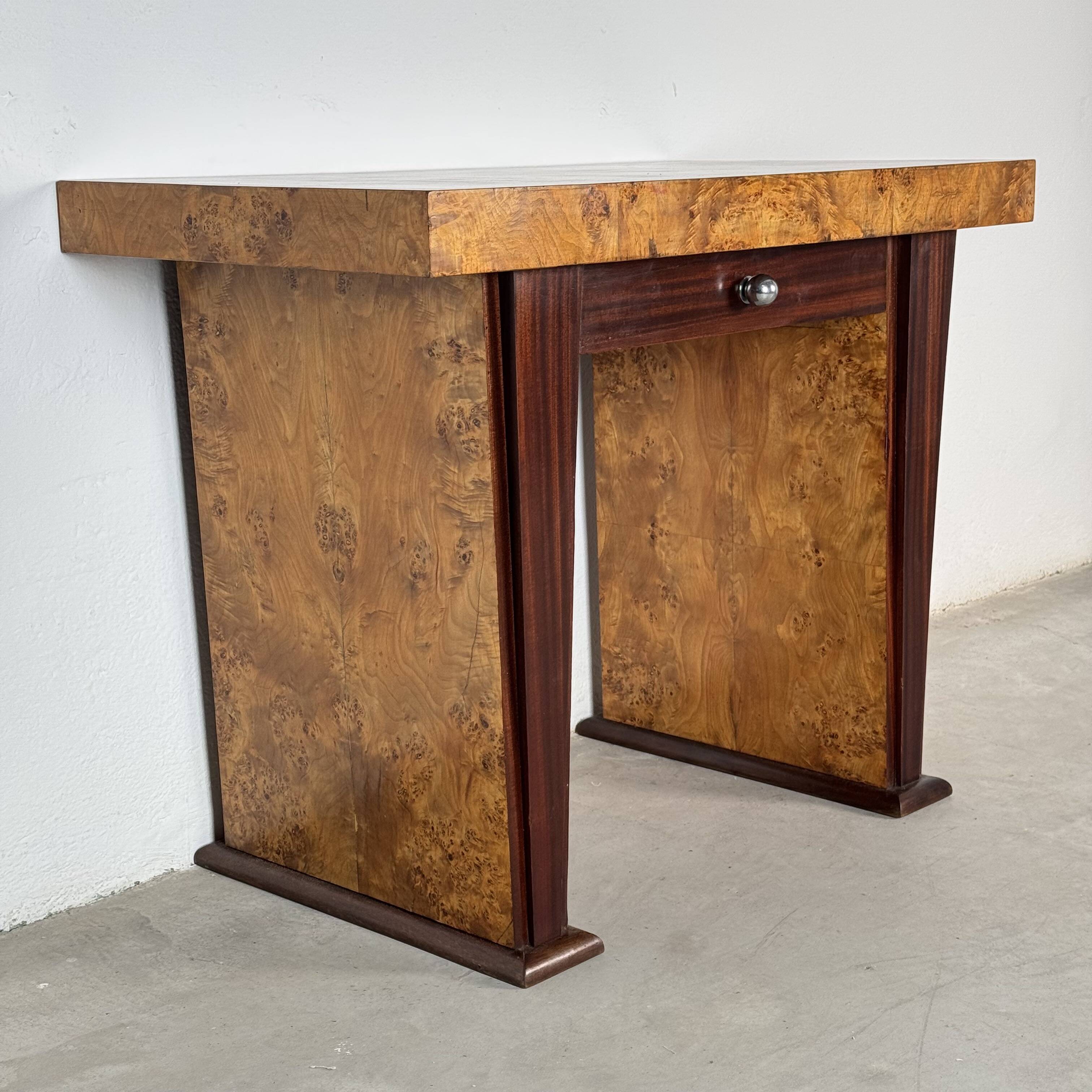 Italian Art Deco Console / Small Desk, 1930s