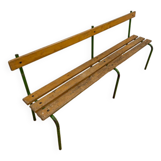 1950s school bench