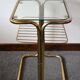 Gold side table