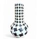 2 x ceramic / Pied de Poule vases / 1980s