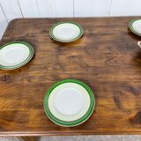 Walnut farmhouse table