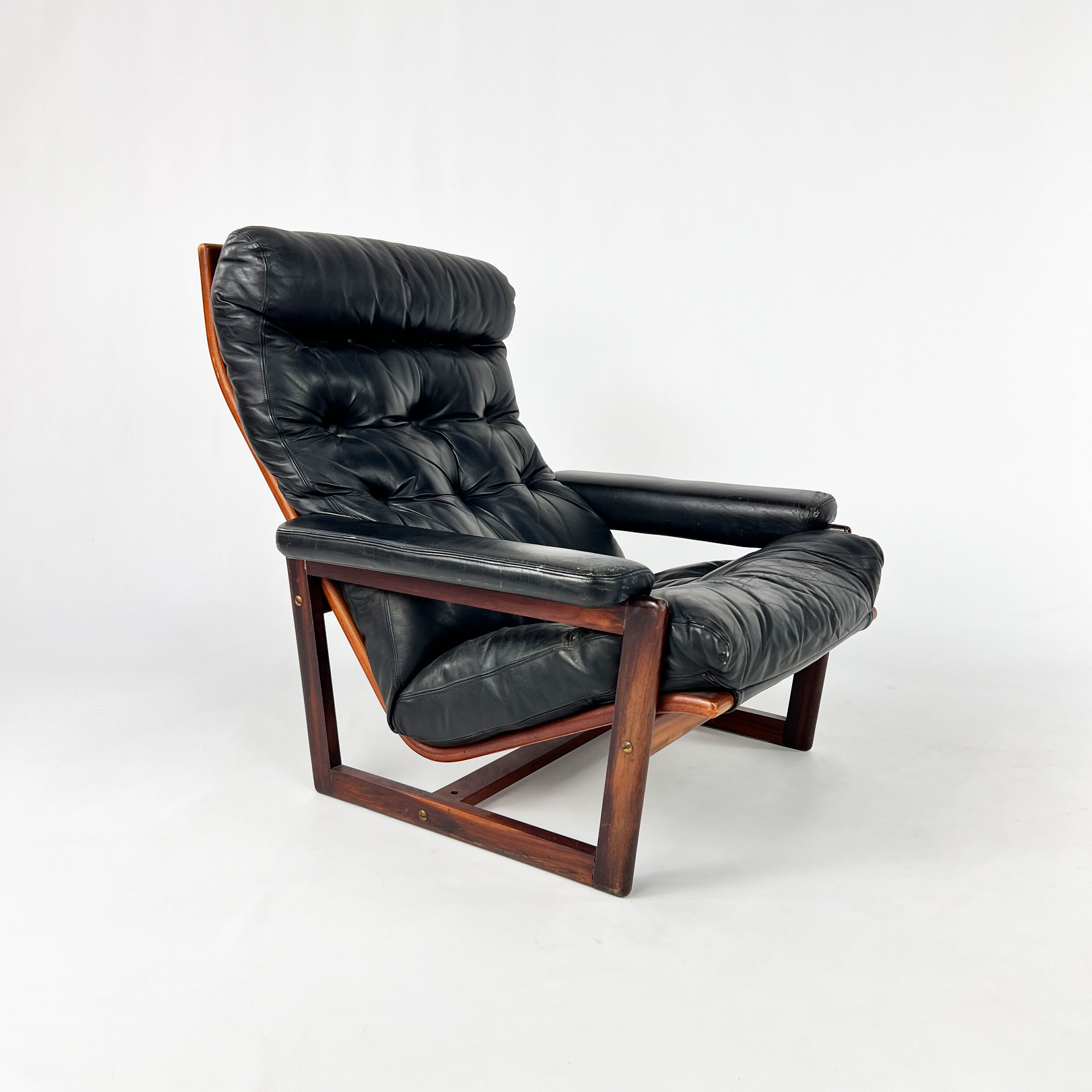 Mid Century Armchair by Lennart Bender for Møbelfabriken Tibro Sweden Ulferts, 1950s