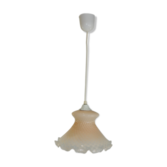 Honeycomb pink/vintage opaline pendant lamp