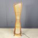 Vintage italian bamboo floor lamp, 1960s